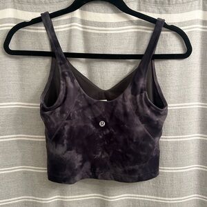 Lululemon Athletica Dark Tie-Dye Tank